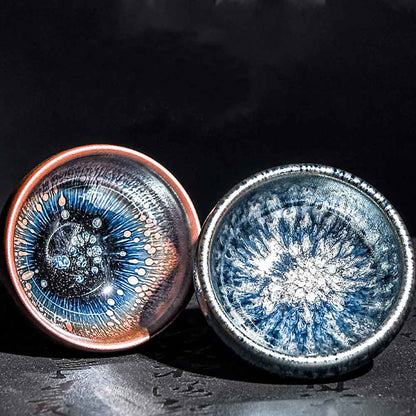 Tenmoku Jian Bowl Ceramic Tea Cup-3