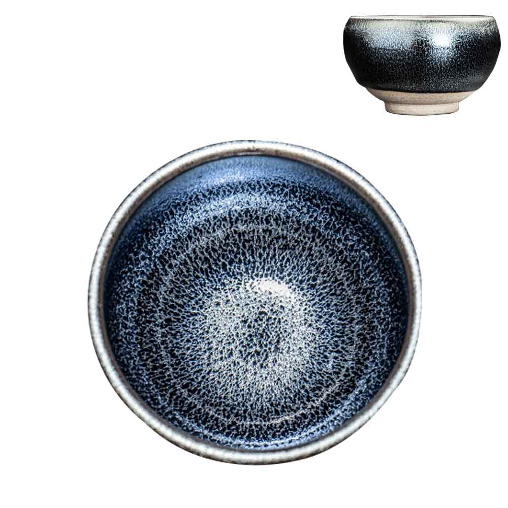 Tenmoku Jian Bowl Ceramic Tea Cup-4