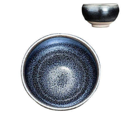 Tenmoku Jian Bowl Ceramic Tea Cup-4