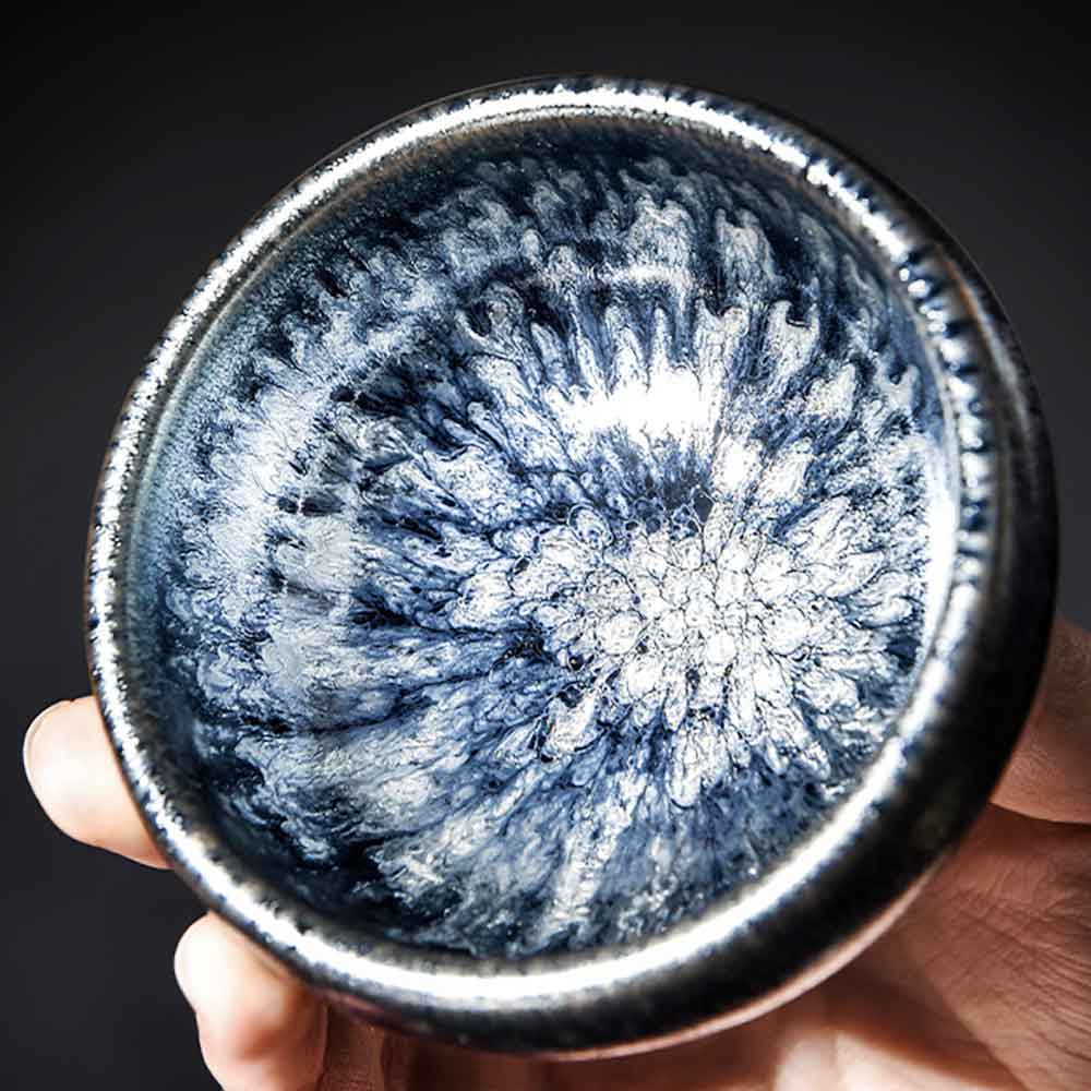 Tenmoku Jian Bowl Ceramic Tea Cup-3
